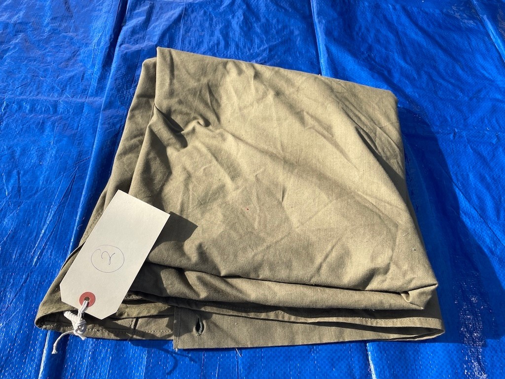 Original M1910 US Military Shelter Half EARLY RARE WW1 Doughboy Pre WW2 Tent Pup