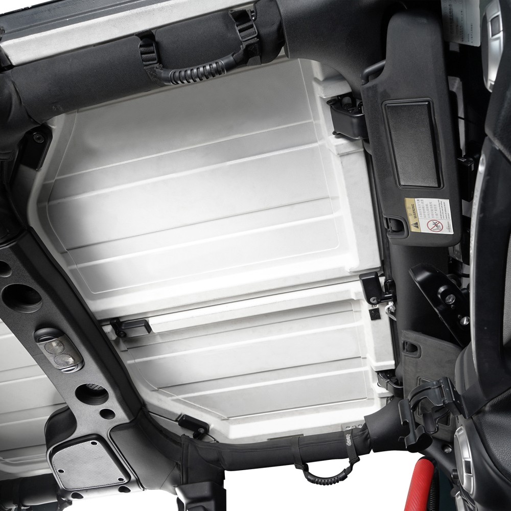 4x Black Hard Top Freedom Panel Lever Latch Locks for Jeep Wrangler JK 2007-2018