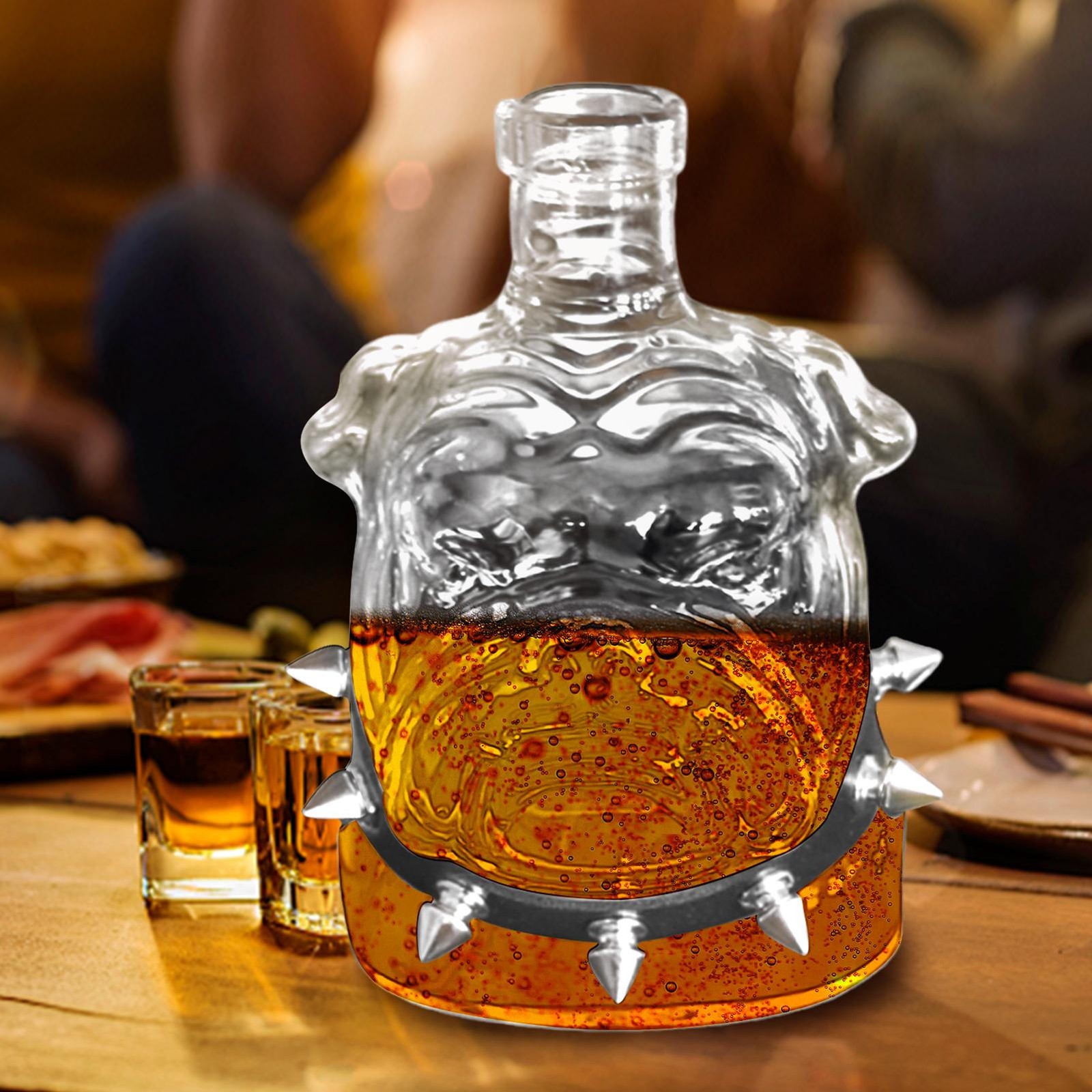 Wine Bottles Bulldog Whiskey Bottle Large Capacity Decanter Alcohol Well Made
