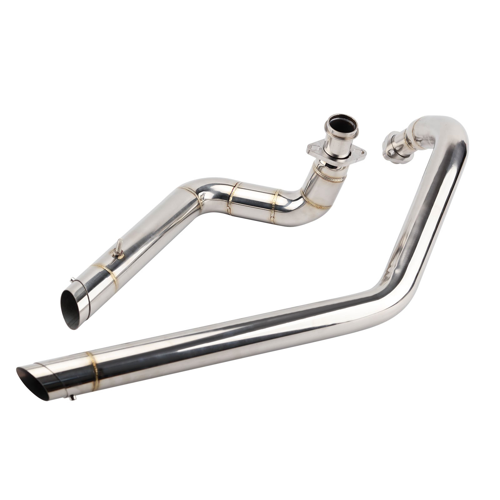Shortshots Staggered Exhaust Pipe System For Kawasaki Vulcan 800 VN800 1995-2006