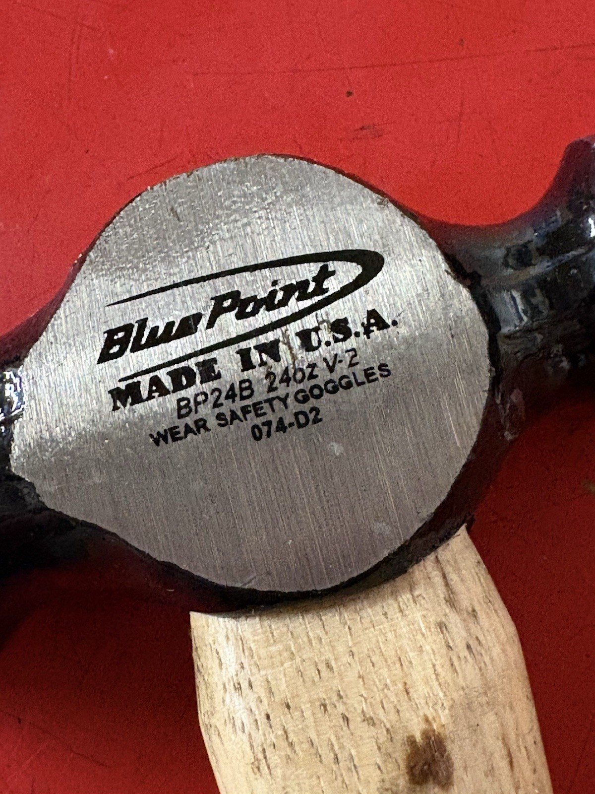 Blue Point 24 oz Ounce Ball Peen Hammer BP24B USA little use