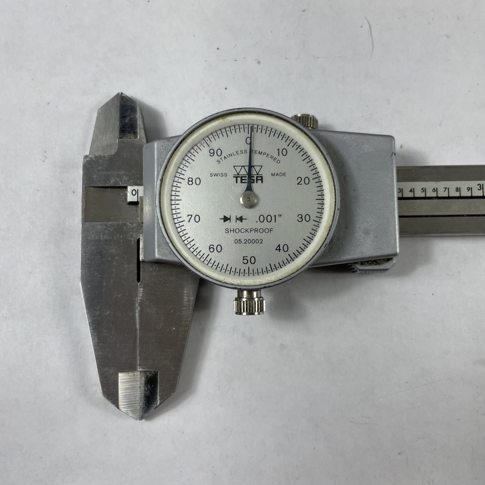 Vintage TESA Swiss-Made Inoxydable Trempe Caliper