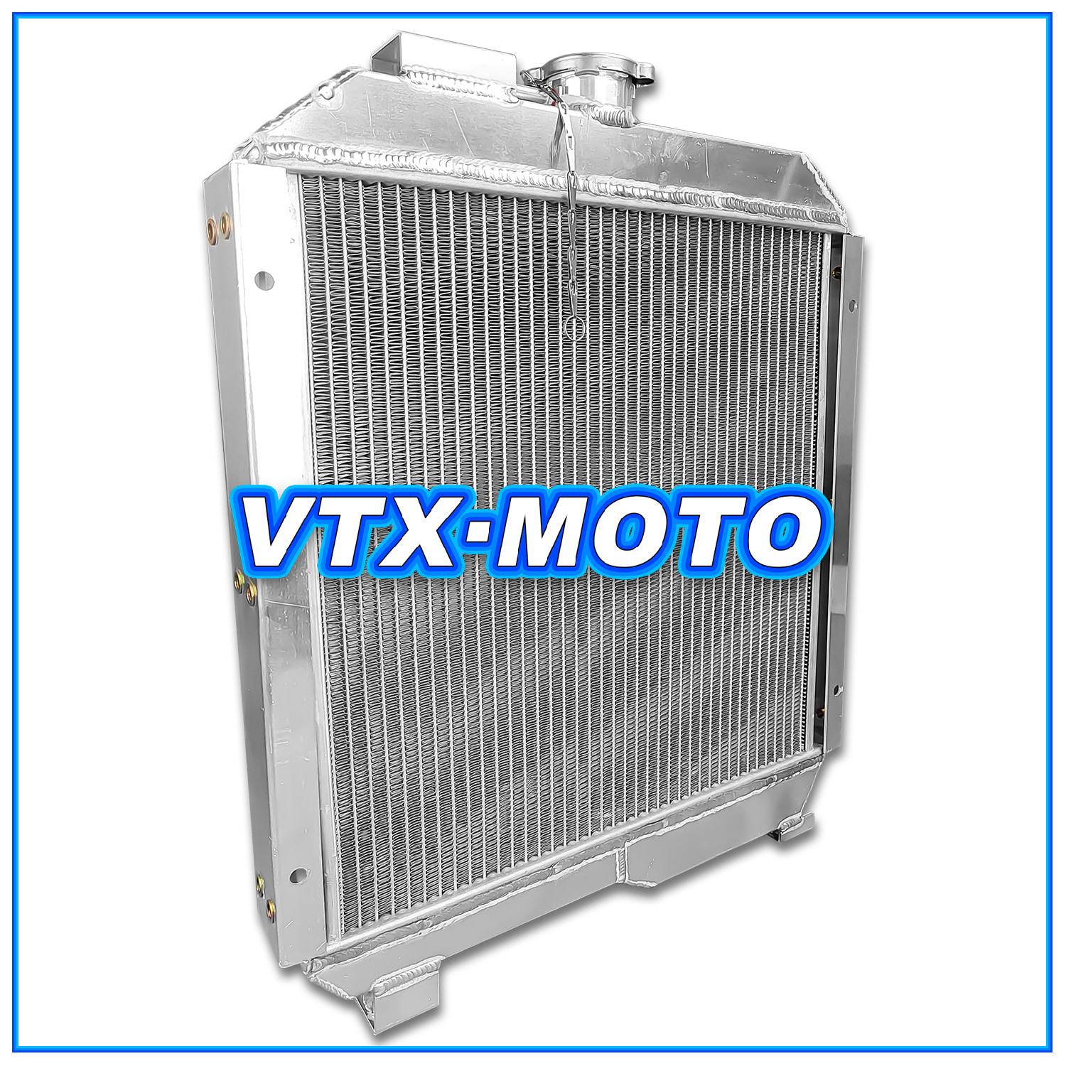 SBA310100630 aluminum compact radiator for Ford New Holland model 1715 tractors