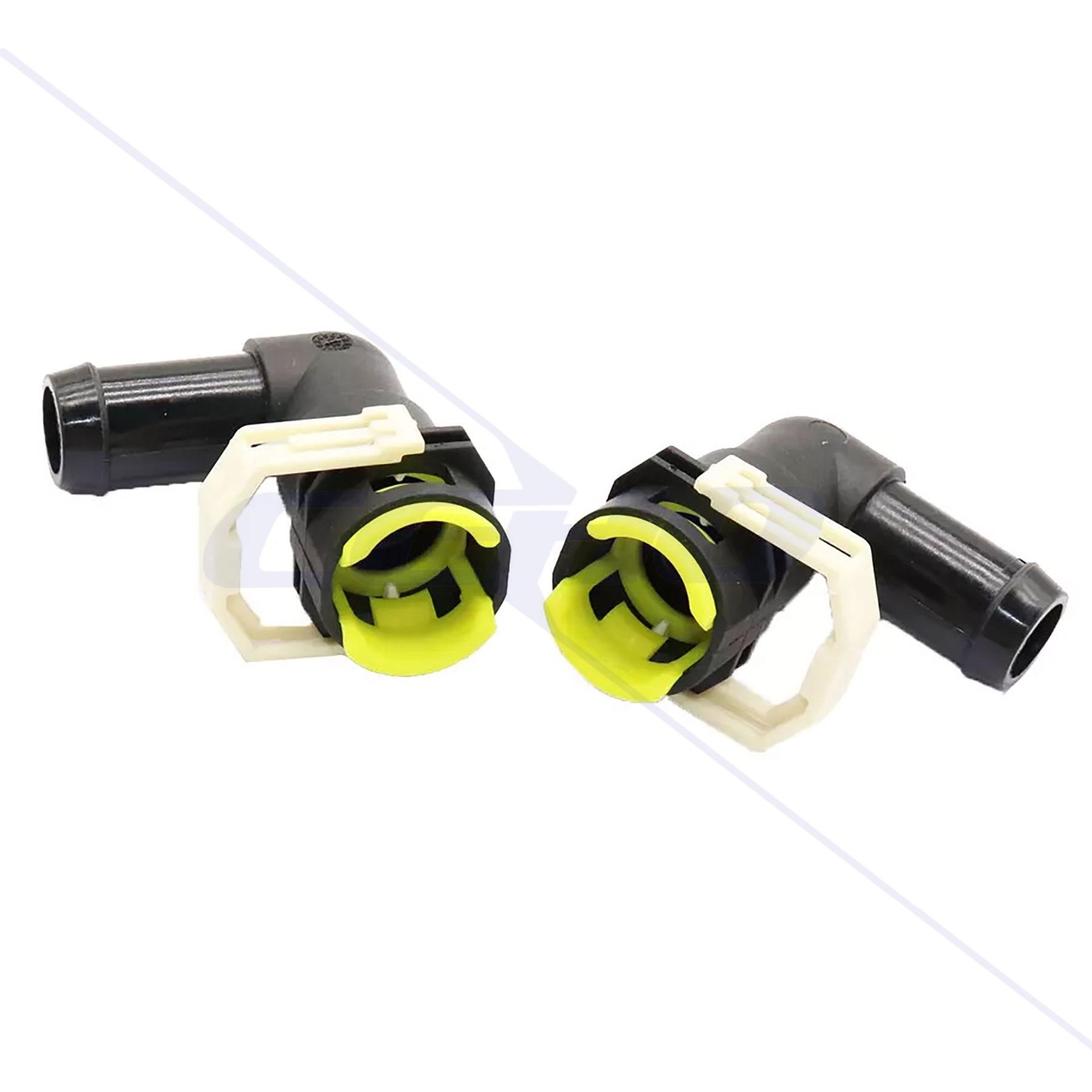 2pcs Heater Pipe Connector For 2007-2013 Mazda 3 CX-7 CX-9 B37F-61-240