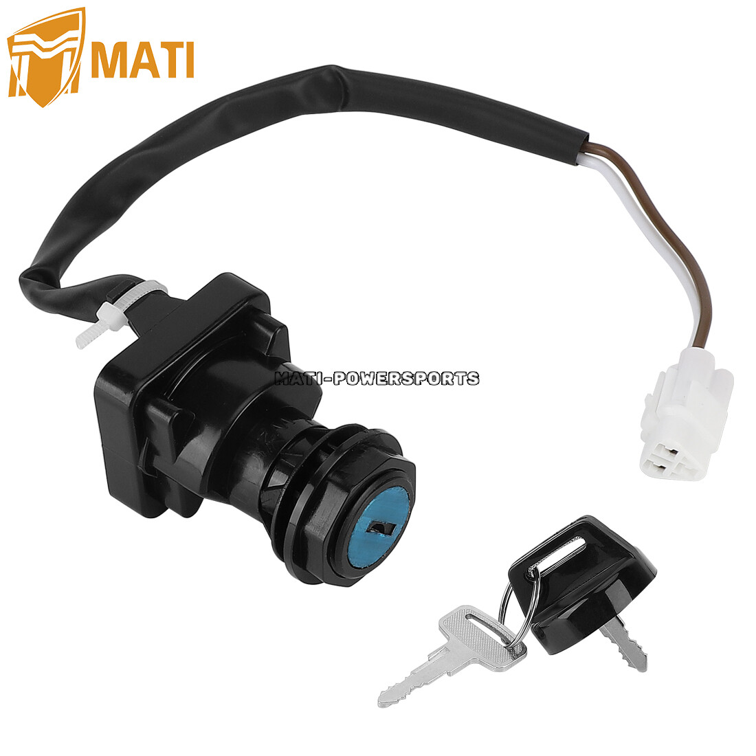 Ignition Switch Key for Kawasaki KVF300 Prairie 300 4X4 2000 2001 2002