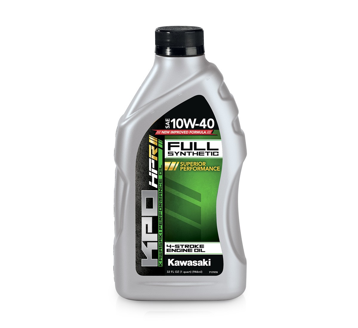 Kawasaki - KPO Full Synthetic 4-Stroke Oil, Quart, 10W-40 -  - K61021-500-01Q