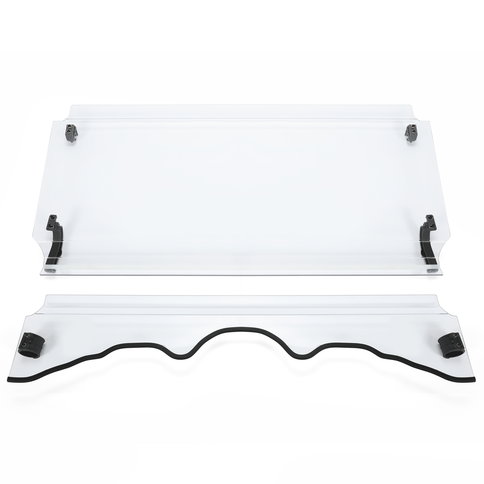 For MASSIMO MSU, Bighorn, Outfitter ,Cub Cadet 500/700 2pc Front Windshield