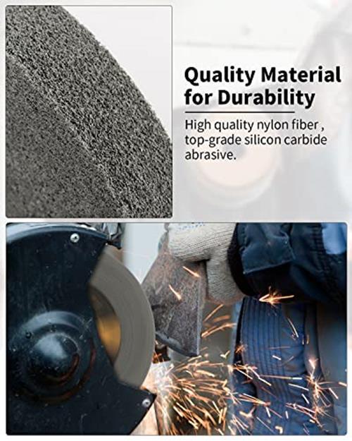 6 Inch Bench Grinder Polishing Wheel Durable Buffing Wheel for Angle Grinder