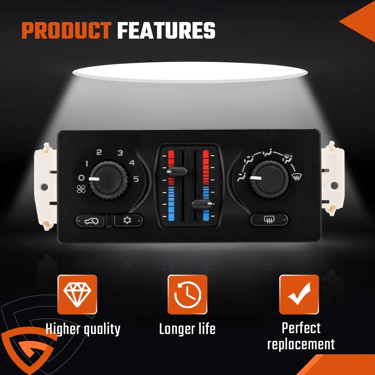 599-210XD AC Heater Climate Control Module For Chevrolet Silverado 2500 10370033