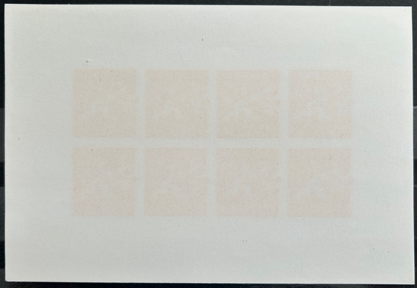 Czechoslovakia 1945 Praha Preissig definitive issue block Grau No 520 scarce