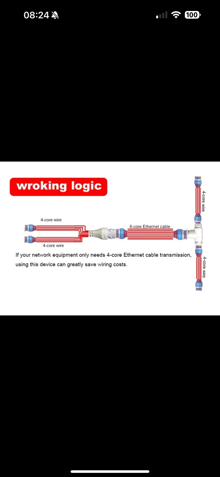 4K 16CH HD 8MP NVR Video Recorder 2TB HDD + POE Splitter /USB Drive / RJ45 cover