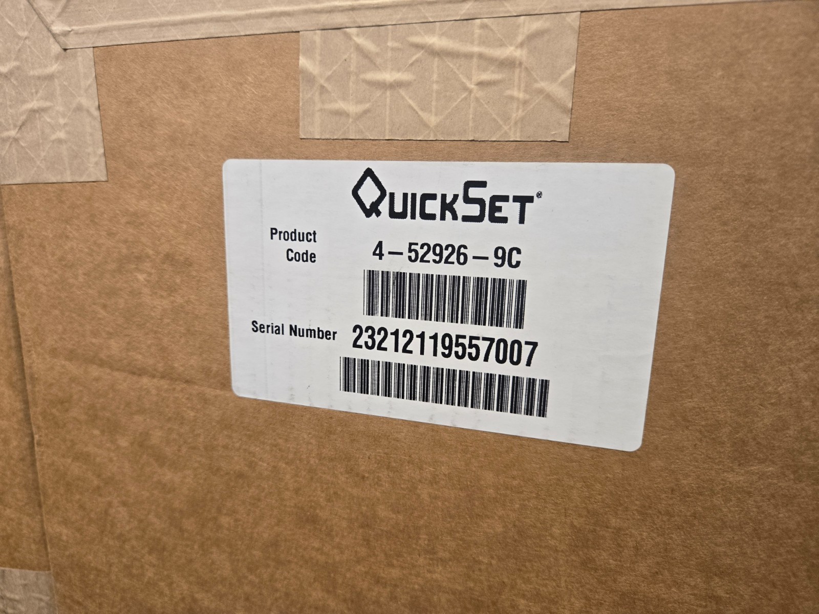 QuickSet MOOG 4-52926-9C Hercules Geared Head, Calibrated QHH-11 Large Platform