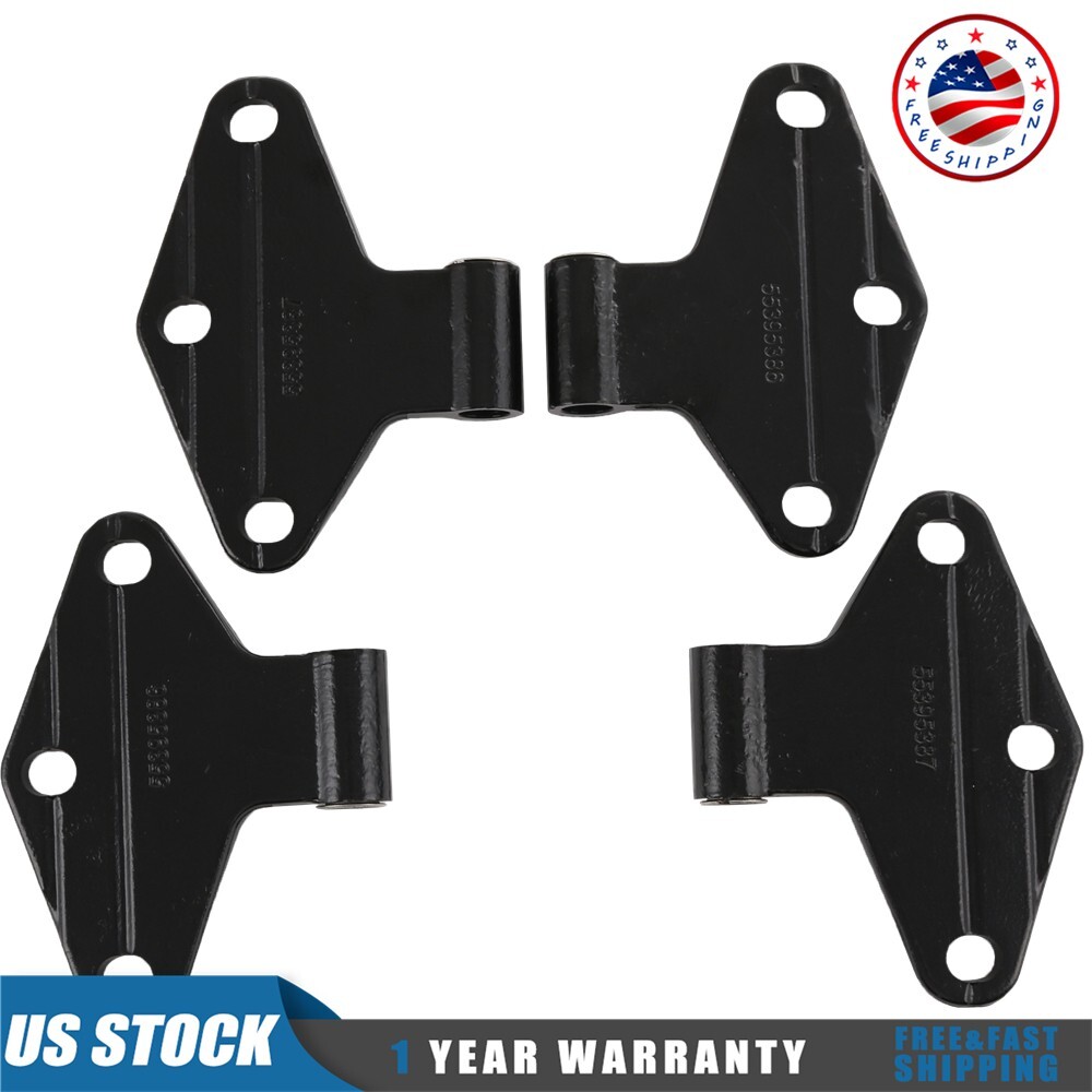 NEW Heavy-duty Body Door Hinge Bracket 2 Door Set For Jeep Wrangler JK 2007-18