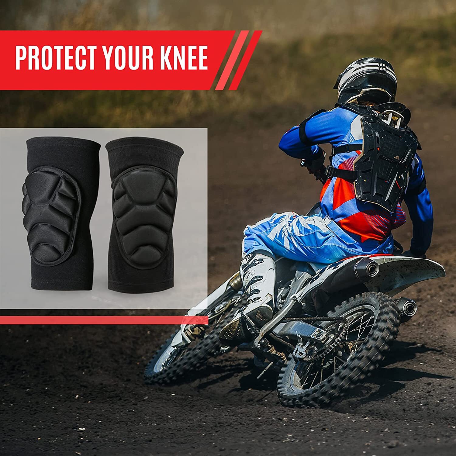 Knee Padded Breathable Soft Lightweight for Skiing Skating Snowboarding Unisex