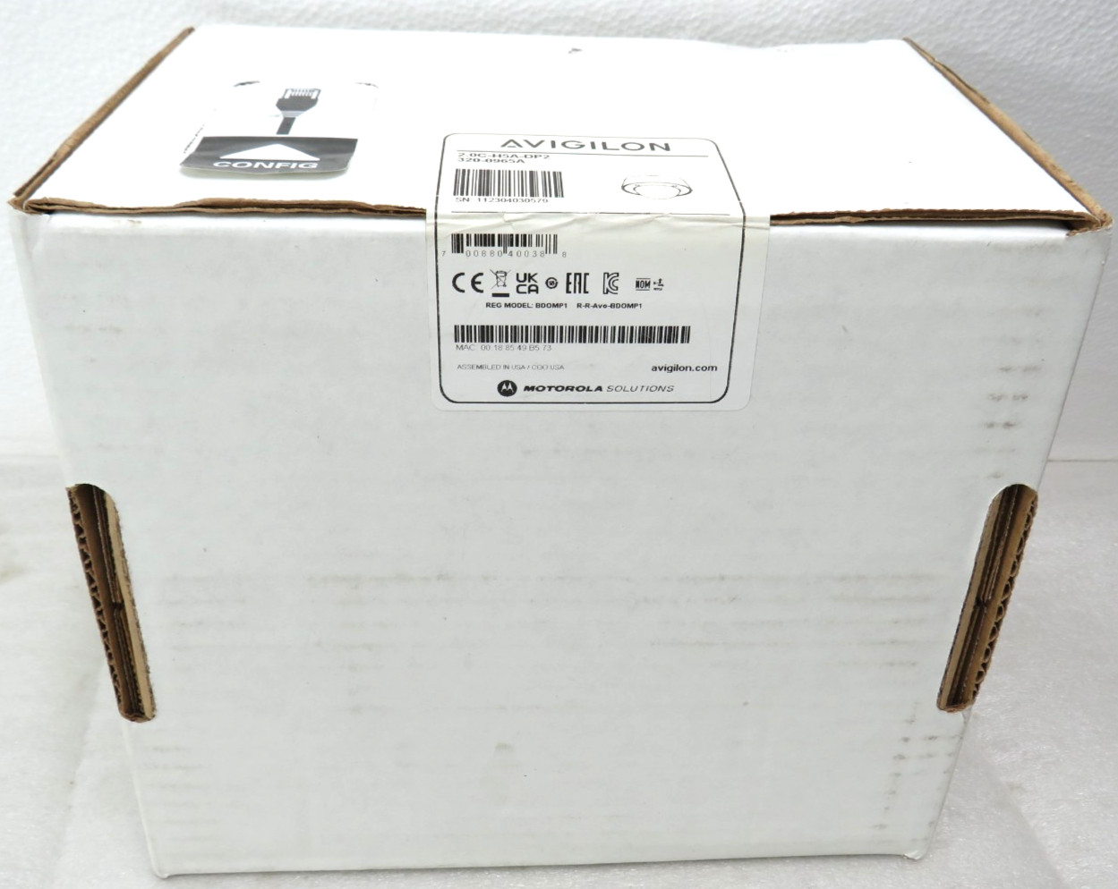 Avigilon 2.0C-H5A-DP2 Pendant Mount Outdoor Dome Camera (FACTORY SEALED) [CTD]