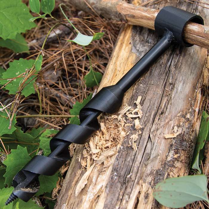 1" Scotch Eye Wood Auger Drill Bit Hand for Bushcraft Backpack & Camping