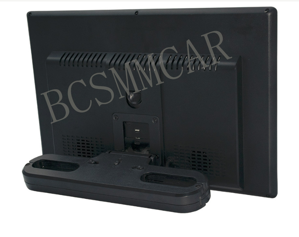 2x Car Headrest Monitor Rear Seat Entertainment TV Video Player IPS Touch Screen