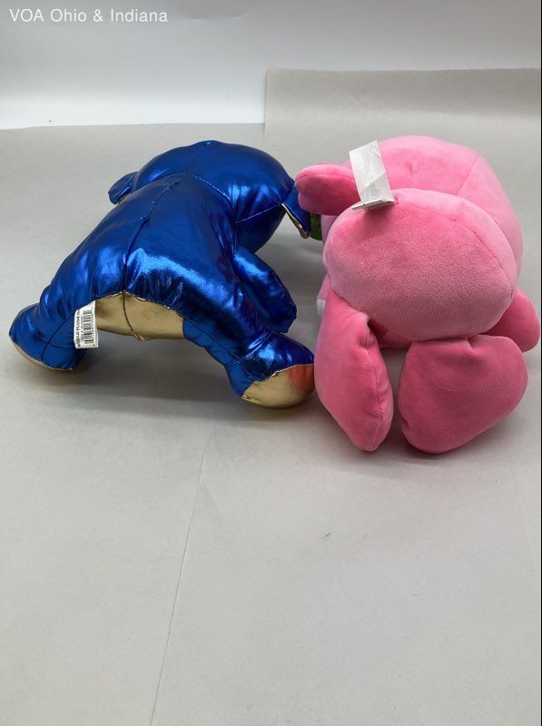 Plush Stuffed Animal Lot World Plush Inc 2 Pcs Elephant Pig With Tags