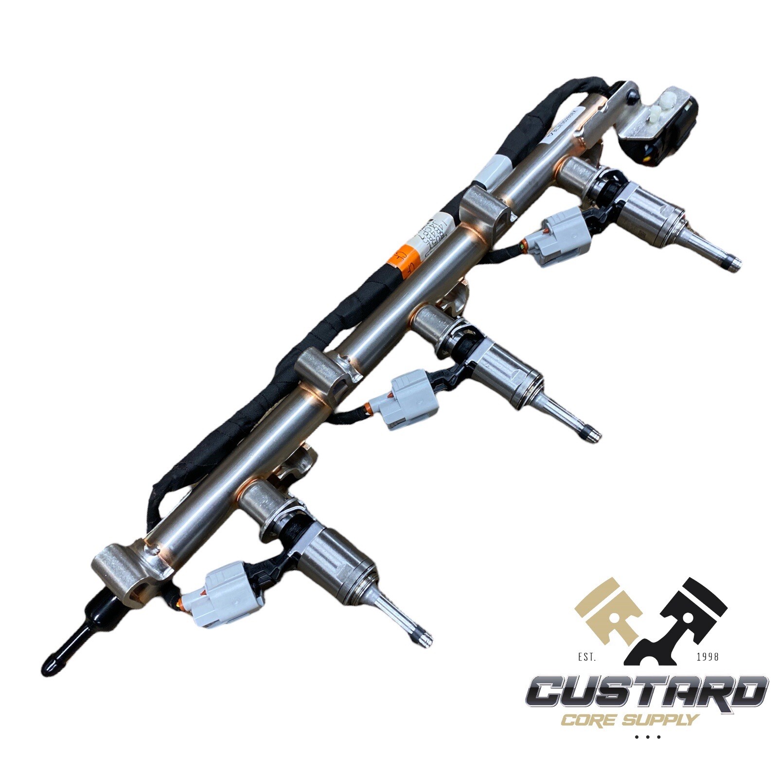 Ford 3.5L 3.5 Turbo EcoBoost Fuel Injector Rail Assembly & Injector 6 Set