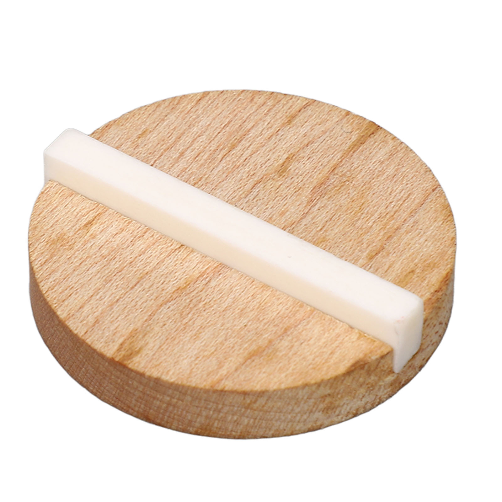 Guitar Resonator Biscuit Replacement Maple Wood Biscuit With Ox Bone Saddle CHU