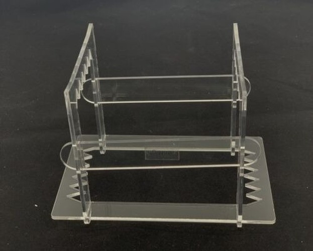 New 4x5 Sheet Film Drying Rack Holds 6 sheets Acrylic Removable Easy to Carry