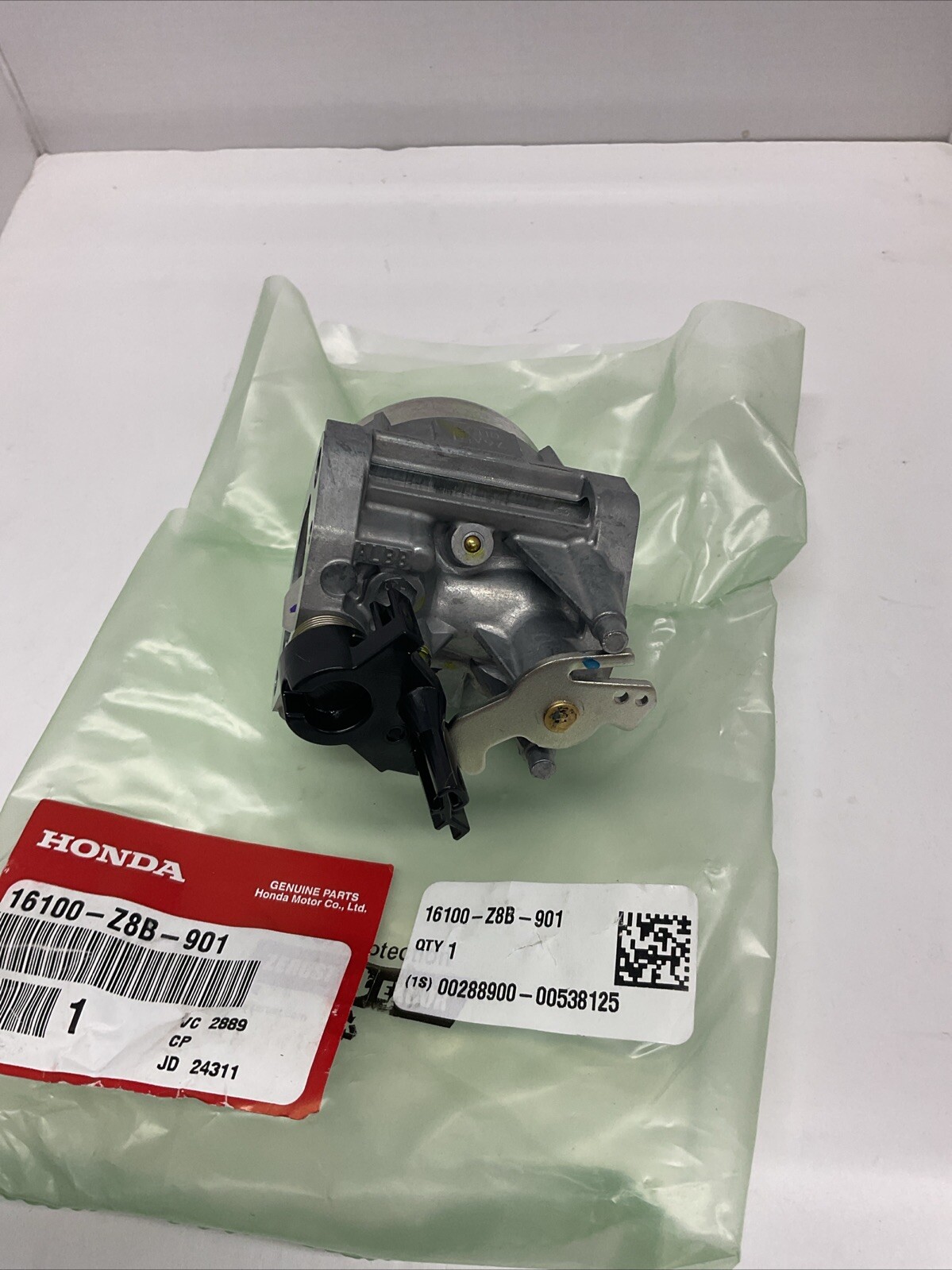 Genuine OEM Honda 16100-Z8B-901 CARBURETOR (BB76A A)