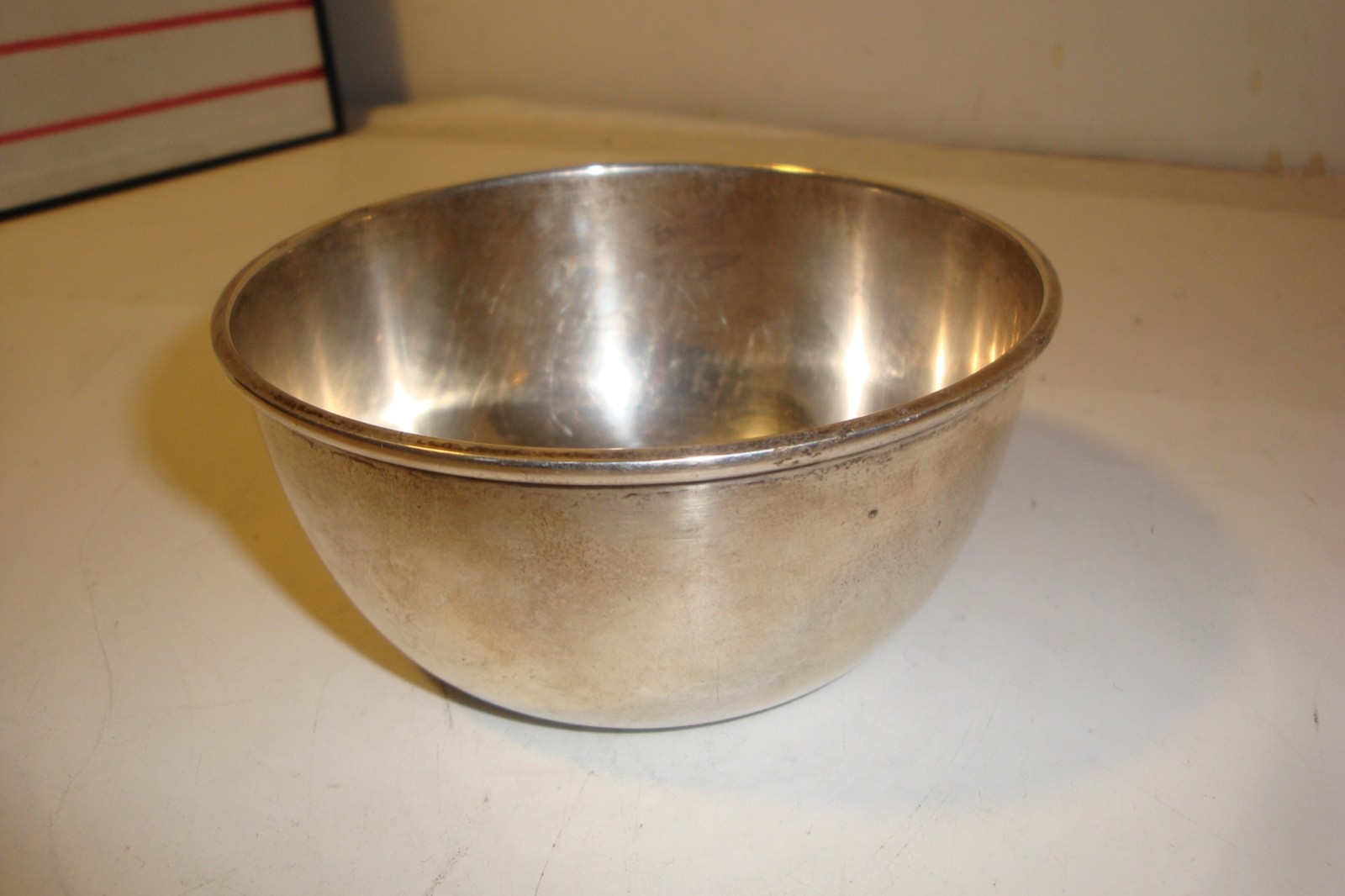 Vintage Sterling Silver bowl 109 grams "D" hallmark no monogram