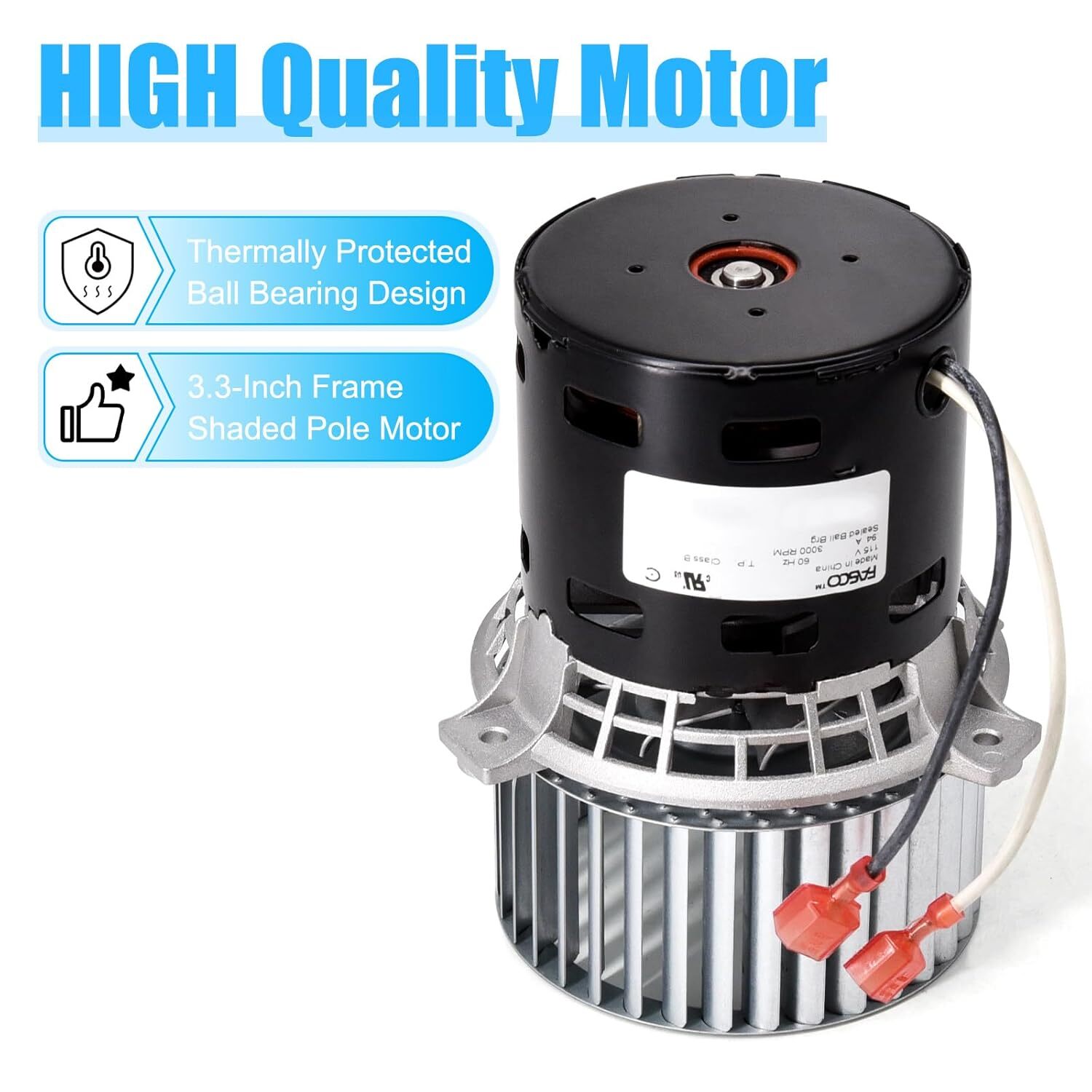 Englander PU-4C442 Distribution Blower Convection Room Air Fan Motor