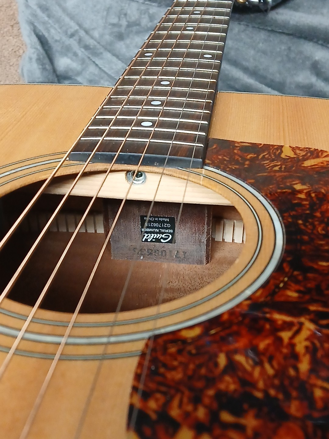 Guild D-240E Limited Acoustic Electric Guitar Project