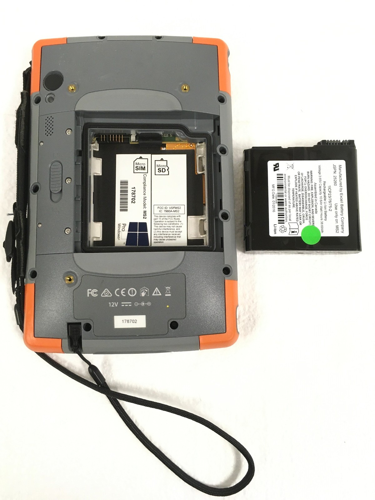 Juniper Systems Mesa 2 MS2 Rugged Android Survey Data Collector Intel Atom Z3745