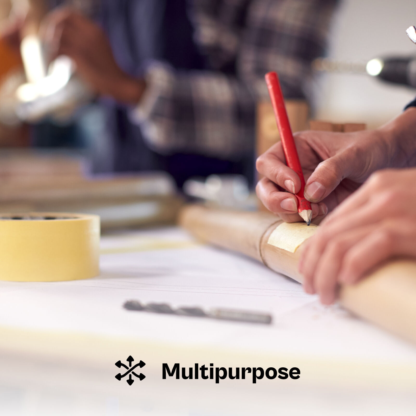 48 Rolls White General Purpose Masking Tape 2" x 60 Yards Premium Tape 4.9 Mil