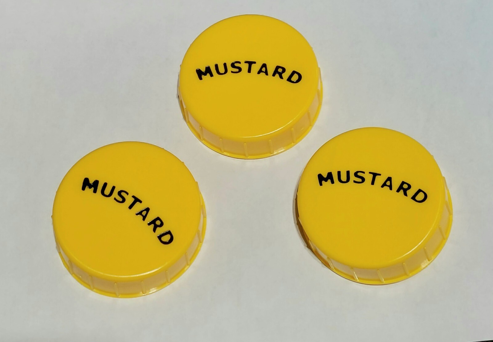 New 6 pack Fill End Caps for FIFO Squeeze Bottles (Made in USA)