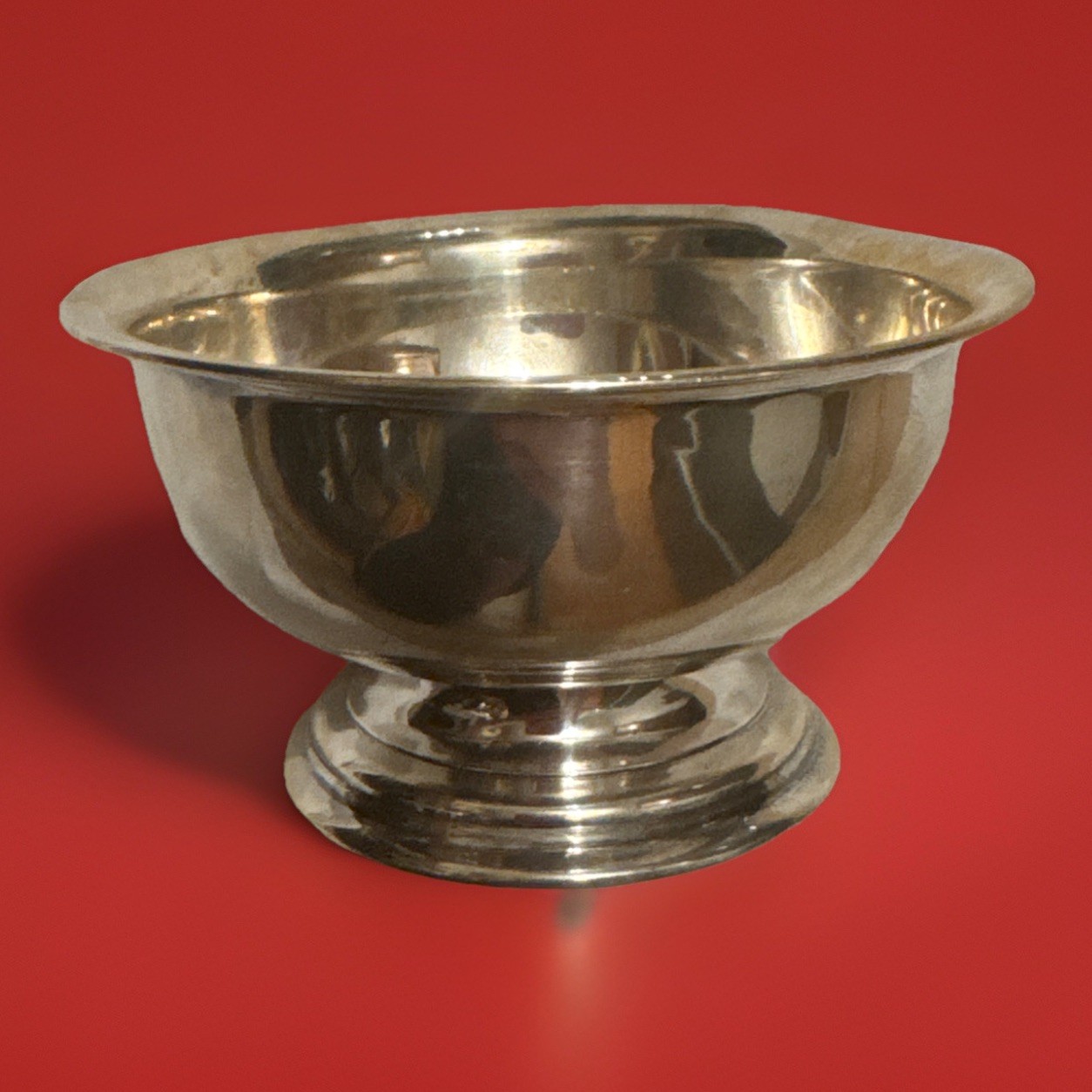 Peter Guille Ltd English Sterling Silver Small Footed Bowl