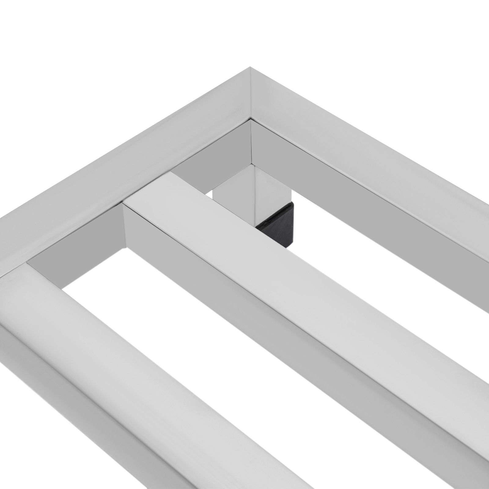 3Pcs Dunnage Stainless Steel Shelves Plants Display Rack Flower Showing Stand