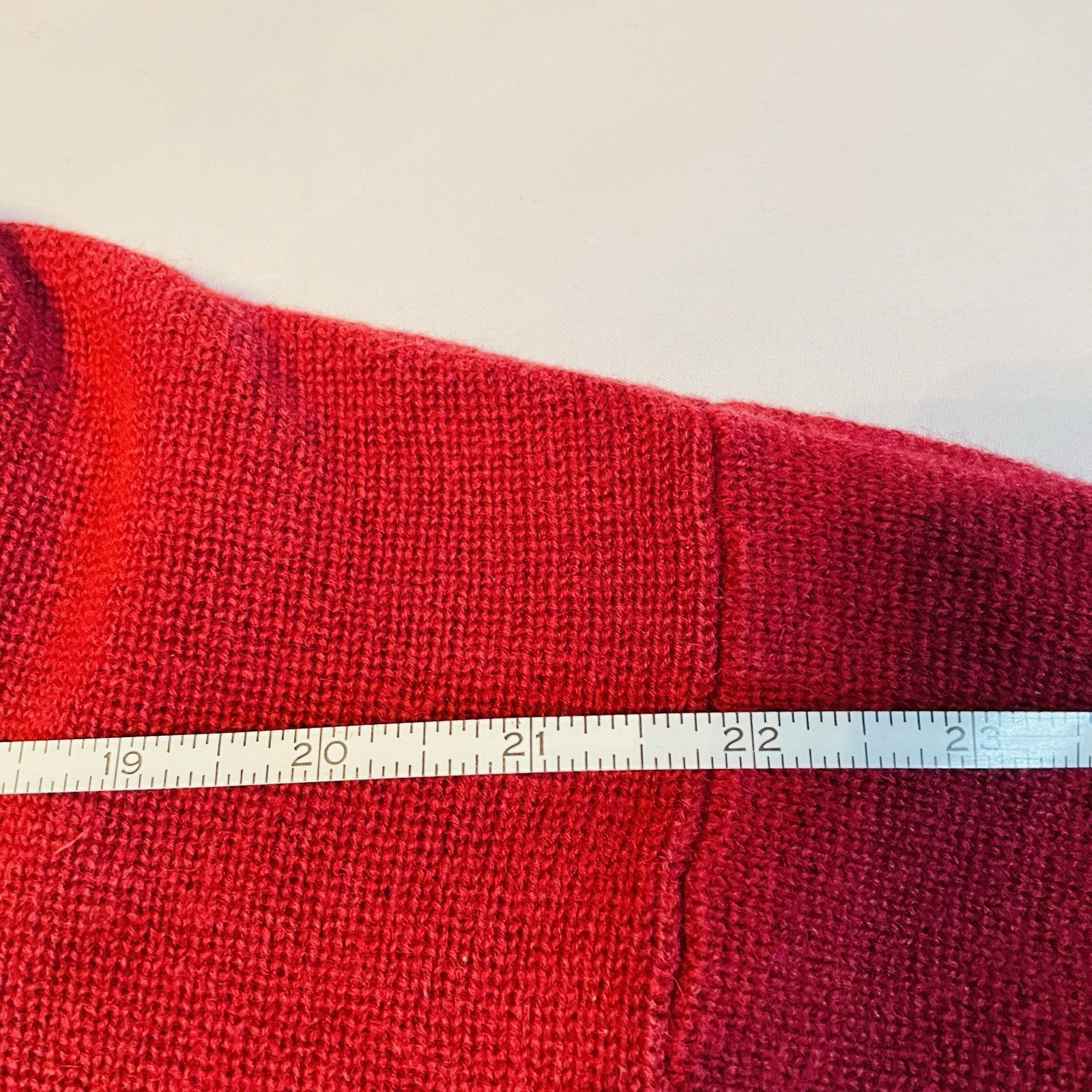 American Eagle Striped Knit Sweater Mens XL Red Navy Y2K Preppy Crewneck