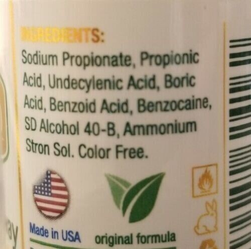 ORIUNDO Natural Life / Nail Fungus Away (Quita Hongos para Uñas) 0.5 Oz New USA