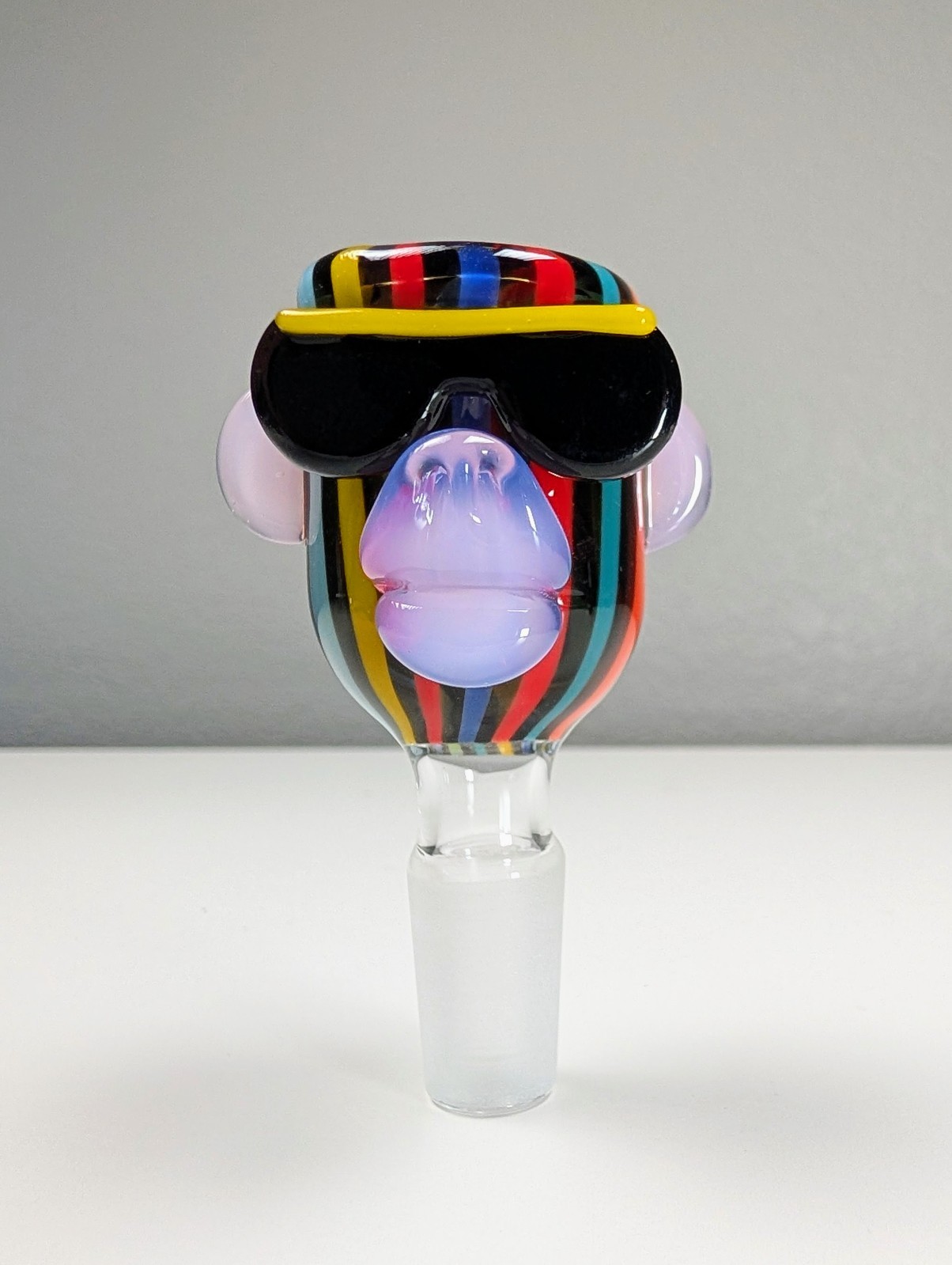 14mm Funky Monkey Glass Premium Quality Bowl Funnel Slide For Bong Hookah Pipe A