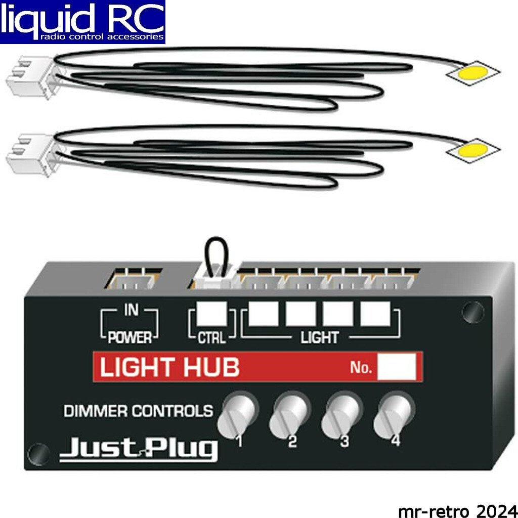 Woodland Scenics JP5700 Just Plug Lights/Hub Set Warm White