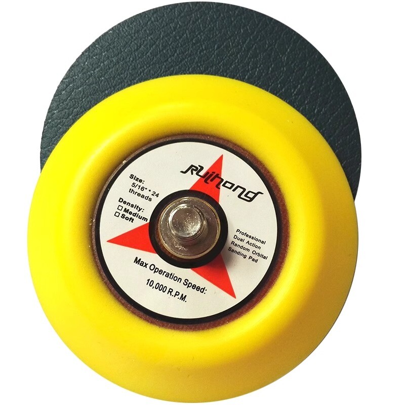 2/3 inch 50/75mm Sanding Polishing Backing Pad M6 M8 Thread for Discs Air Sander