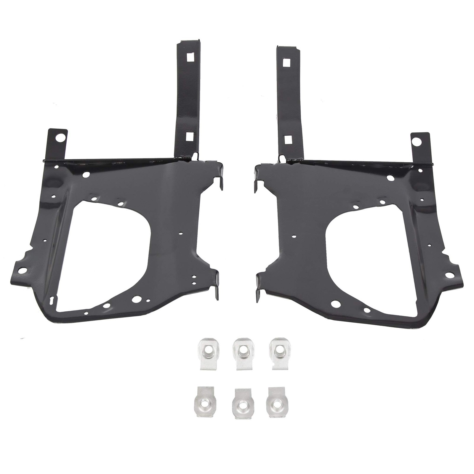 Front Bumper Bracket Set Compatible with 2010-2018 Dodge RAM 2500 3500 4500