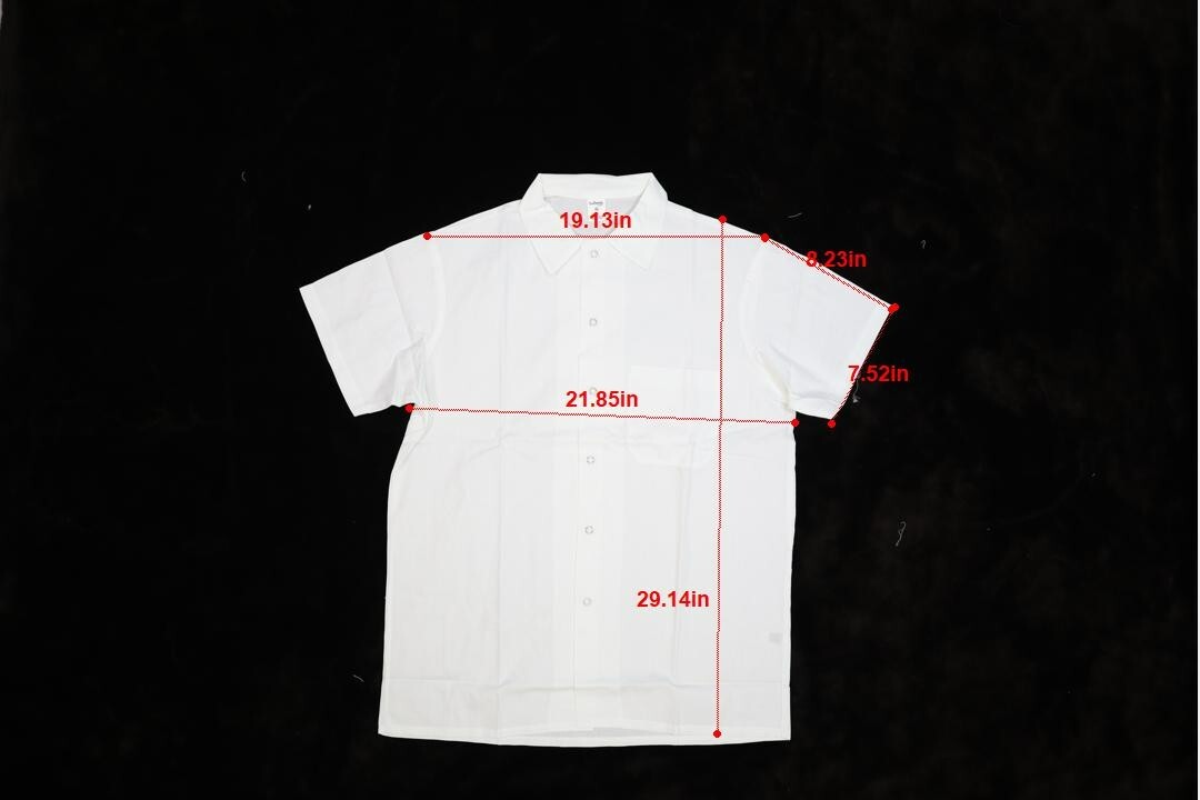 Chef Trends by Pinnacle Men's White Snap Front Chef Shirt M