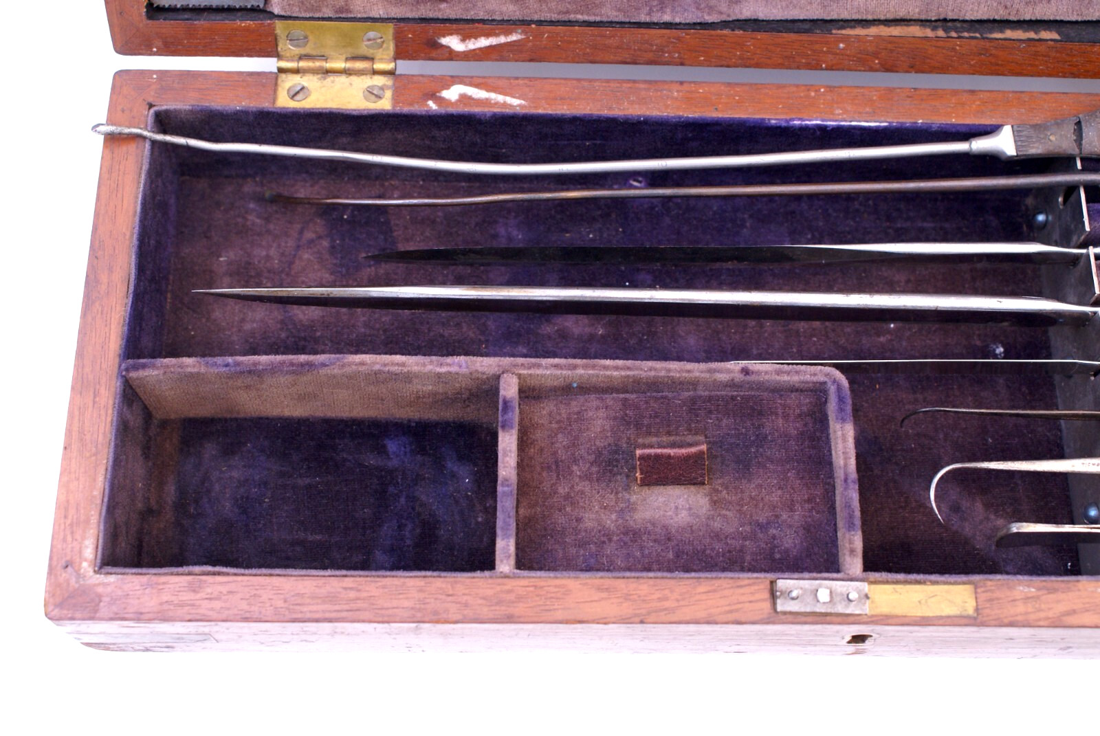 ANTIQ MEDICAL SURGEON SURGICAL KIT - THORP & LLOYD CIVIL WAR ERA - 14 PC - ORIG