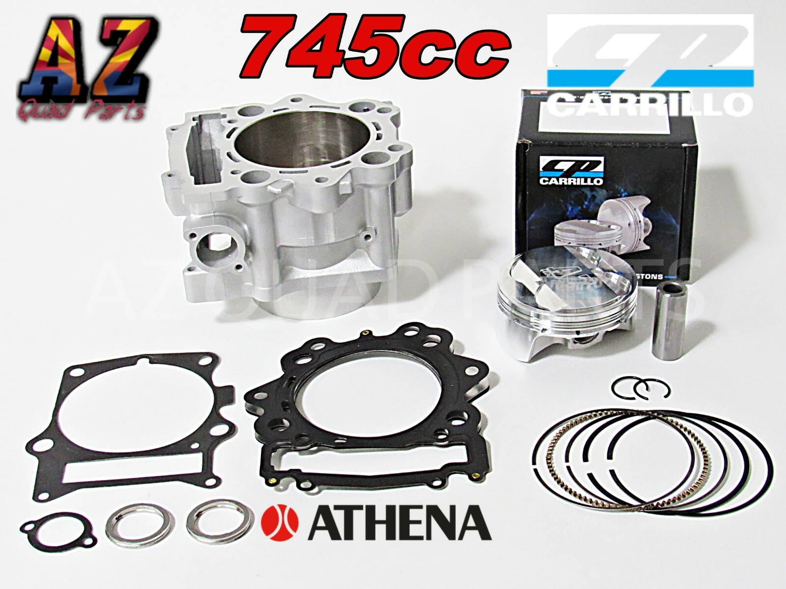 Raptor 700 795cc Big Bore 106.5mm Cylinder CP Piston Stroker Crank Motor Kit 105
