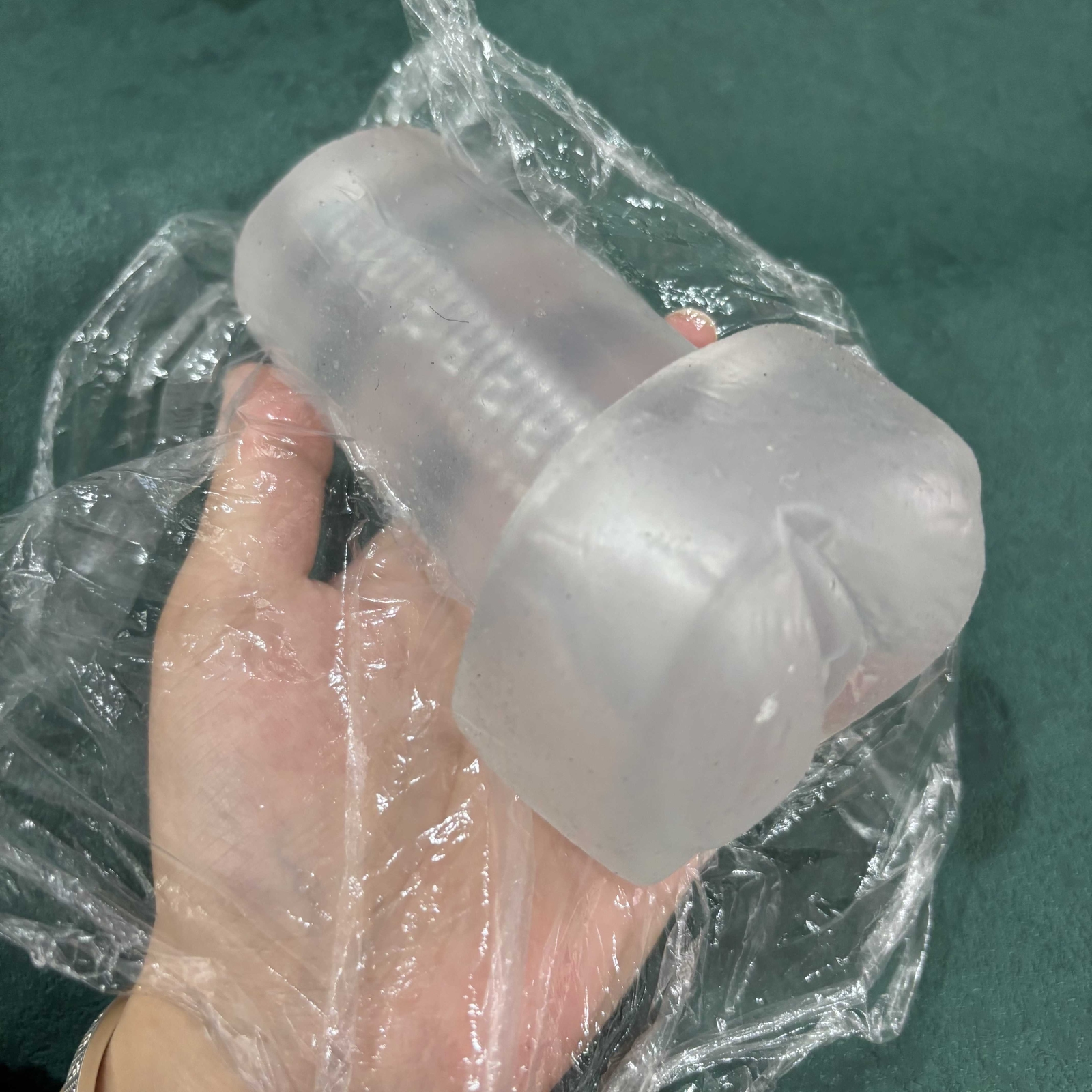 Realistic Silicone Insert Penis Donut Sleeve Enlagement Vacuum Pump Replacement