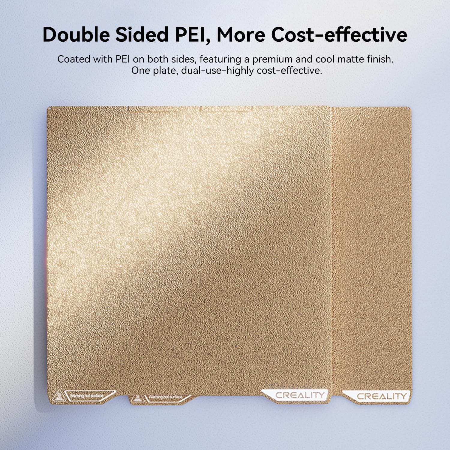 Creality K2 PEI Double Sided Frosted Build Plate Textured Plate 270x293mm for K2