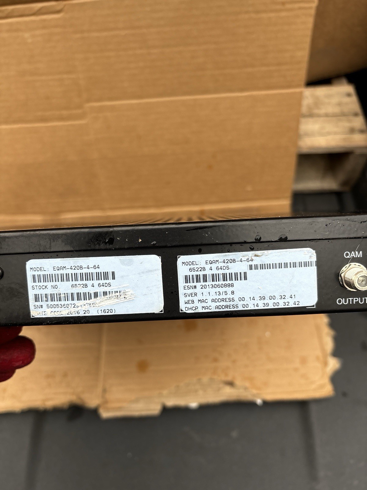 Blonder Tongue EQAM SERIES Edge QAM