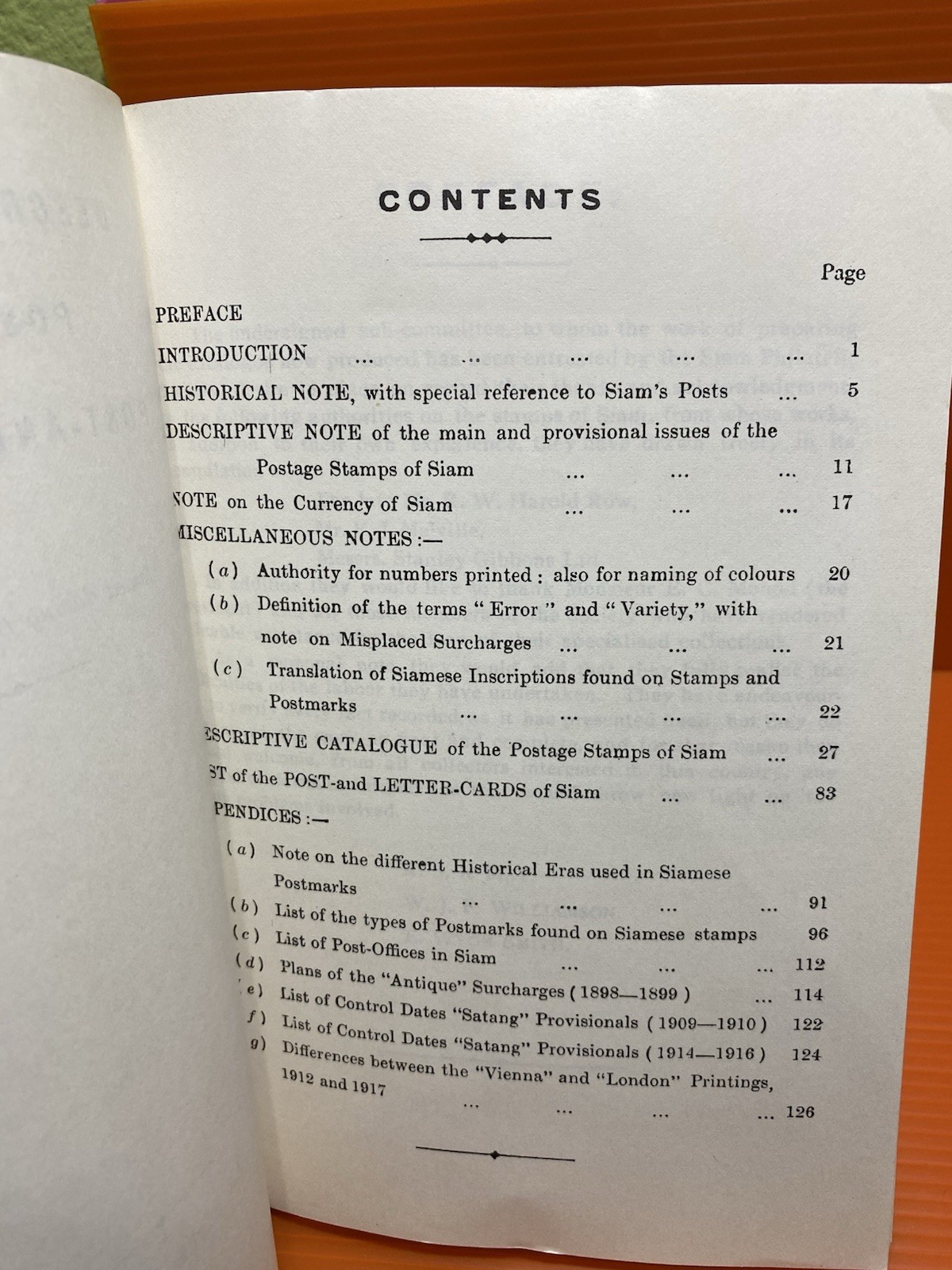 Descriptive Catalogue Of Postage Stamp And Letter Cards Of Siam 1883-1919 Free S