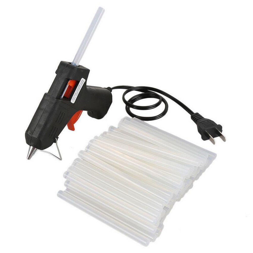 20W Hot Melt Glue Gun with 7mm Glue Stick Mini Electric Heat Repair Tools DIY