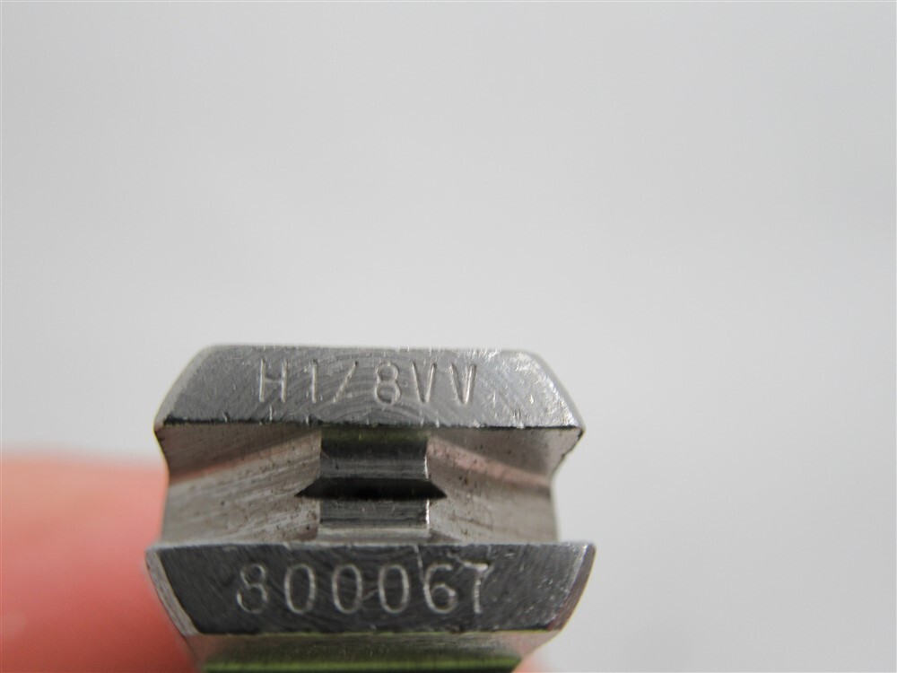 Spraying Systems H1/8VV-SS800067, 1/8" MNPT Vee Jet Spraying Tip w/ Screen, °80