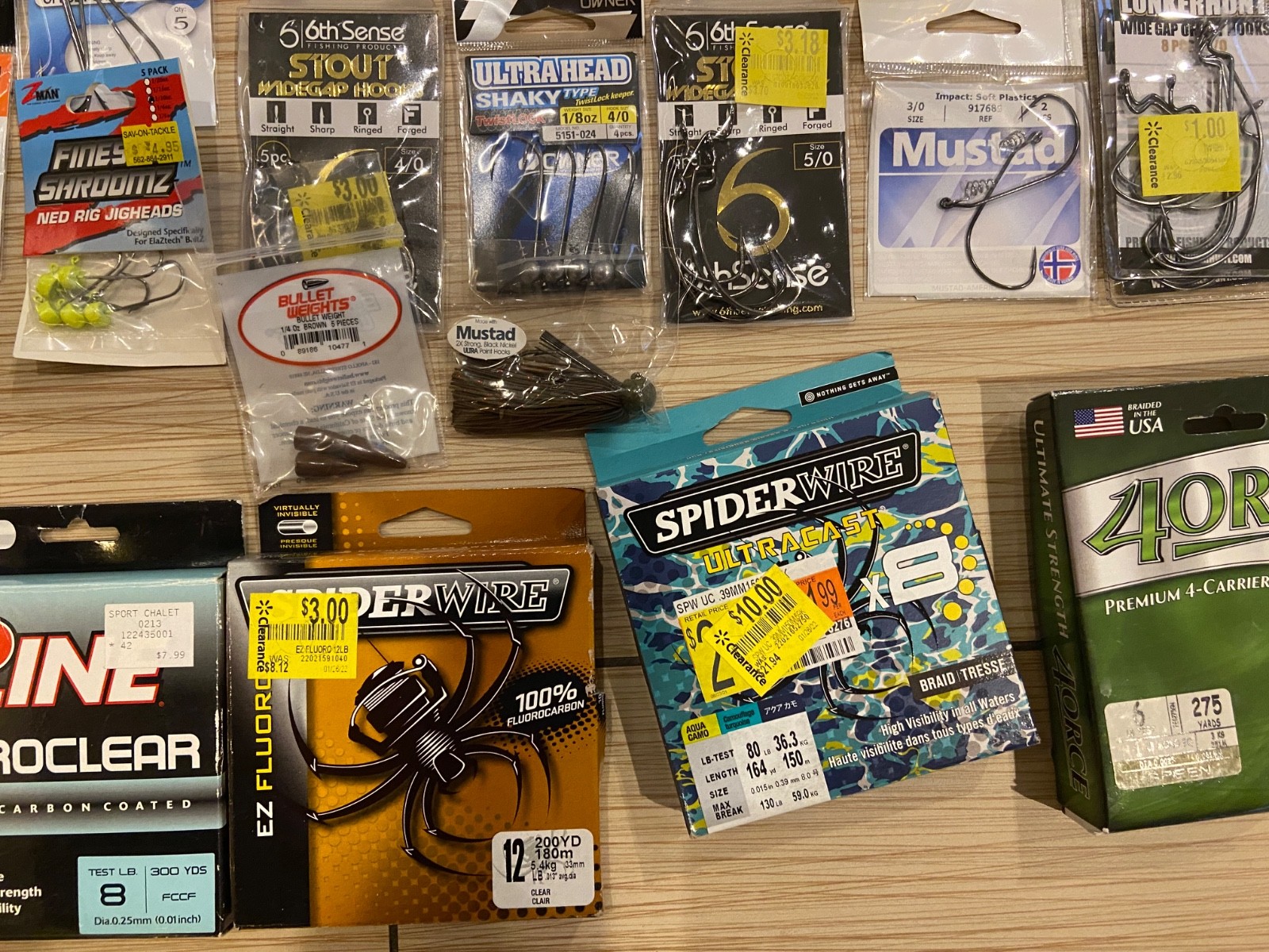 🎣 40 LBS of Bass Fishing Gear – Mostly NEW – 65+ Lures – Complete Setup